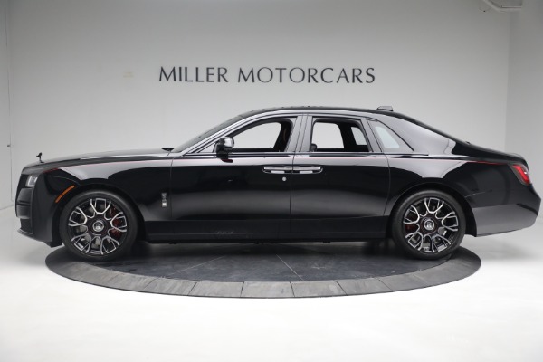 New 2022 Rolls-Royce Ghost Black Badge for sale Call for price at Pagani of Greenwich in Greenwich CT 06830 4