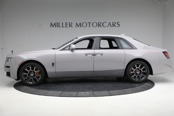 New 2023 Rolls-Royce Black Badge Ghost for sale $437,625 at Pagani of Greenwich in Greenwich CT 06830 4