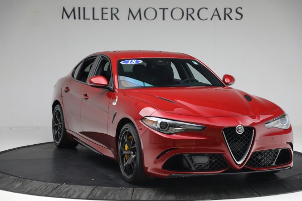 Used 2018 Alfa Romeo Giulia Quadrifoglio for sale Sold at Pagani of Greenwich in Greenwich CT 06830 11