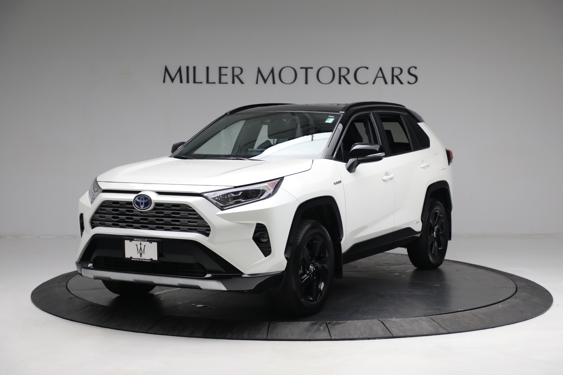 Used 2021 Toyota RAV4 Hybrid XSE for sale Sold at Pagani of Greenwich in Greenwich CT 06830 1