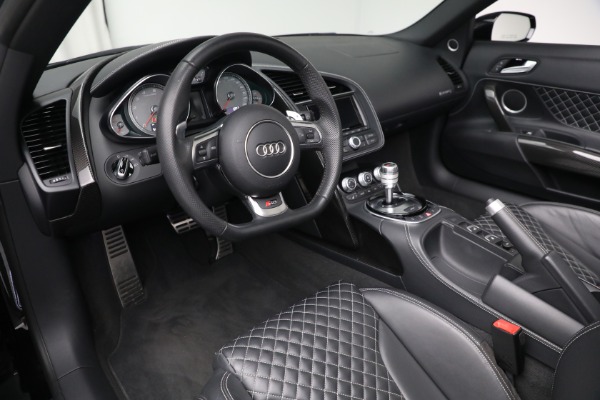 Used 2015 Audi R8 4.2 quattro Spyder for sale Sold at Pagani of Greenwich in Greenwich CT 06830 20