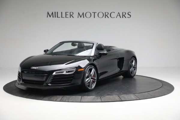 Used 2015 Audi R8 4.2 quattro Spyder for sale Sold at Pagani of Greenwich in Greenwich CT 06830 1