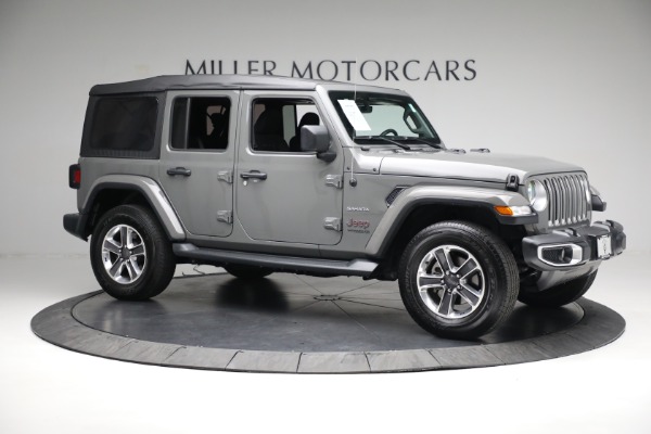 Used 2018 Jeep Wrangler Unlimited Sahara for sale Sold at Pagani of Greenwich in Greenwich CT 06830 10