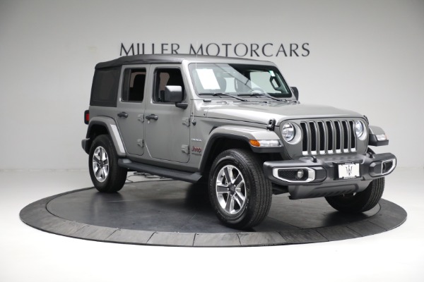 Used 2018 Jeep Wrangler Unlimited Sahara for sale Sold at Pagani of Greenwich in Greenwich CT 06830 11
