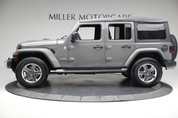 Used 2018 Jeep Wrangler Unlimited Sahara for sale Sold at Pagani of Greenwich in Greenwich CT 06830 3