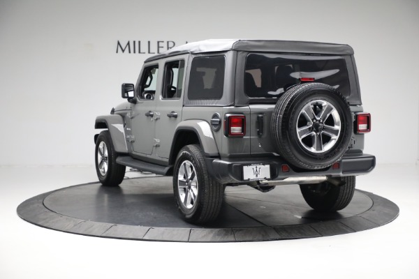 Used 2018 Jeep Wrangler Unlimited Sahara for sale Sold at Pagani of Greenwich in Greenwich CT 06830 5
