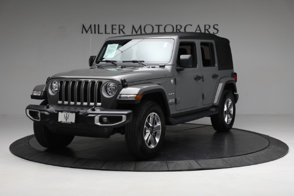 Used 2018 Jeep Wrangler Unlimited Sahara for sale Sold at Pagani of Greenwich in Greenwich CT 06830 1