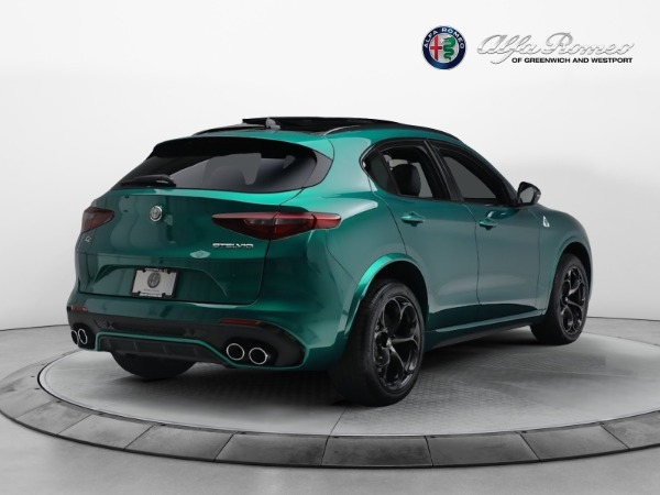 New 2023 Alfa Romeo Stelvio Quadrifoglio for sale $87,460 at Pagani of Greenwich in Greenwich CT 06830 7