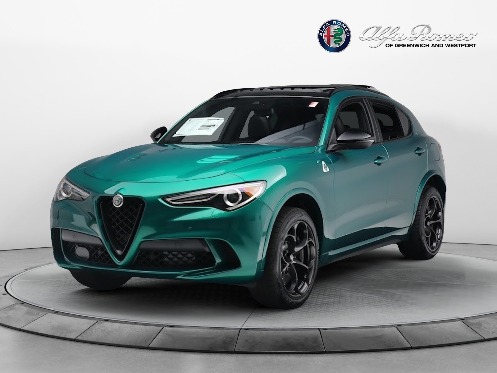 New 2023 Alfa Romeo Stelvio Quadrifoglio for sale $87,460 at Pagani of Greenwich in Greenwich CT 06830 1