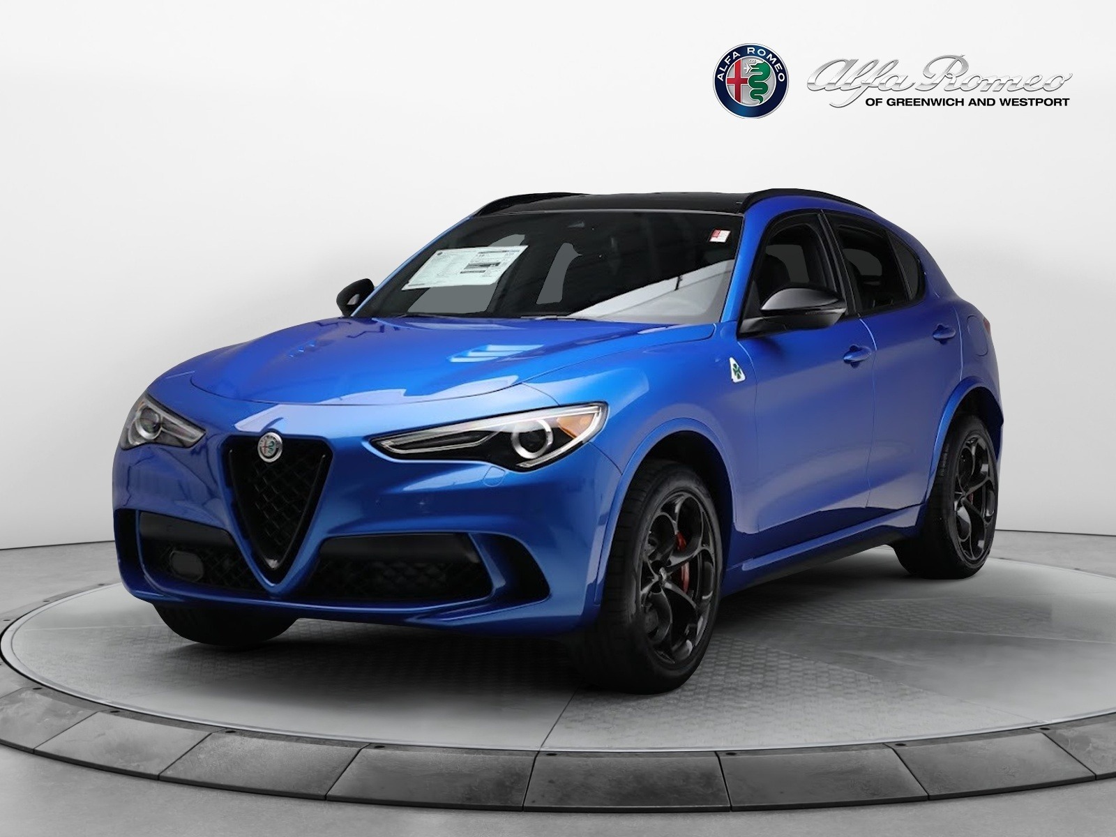 New 2023 Alfa Romeo Stelvio Quadrifoglio for sale $86,670 at Pagani of Greenwich in Greenwich CT 06830 1
