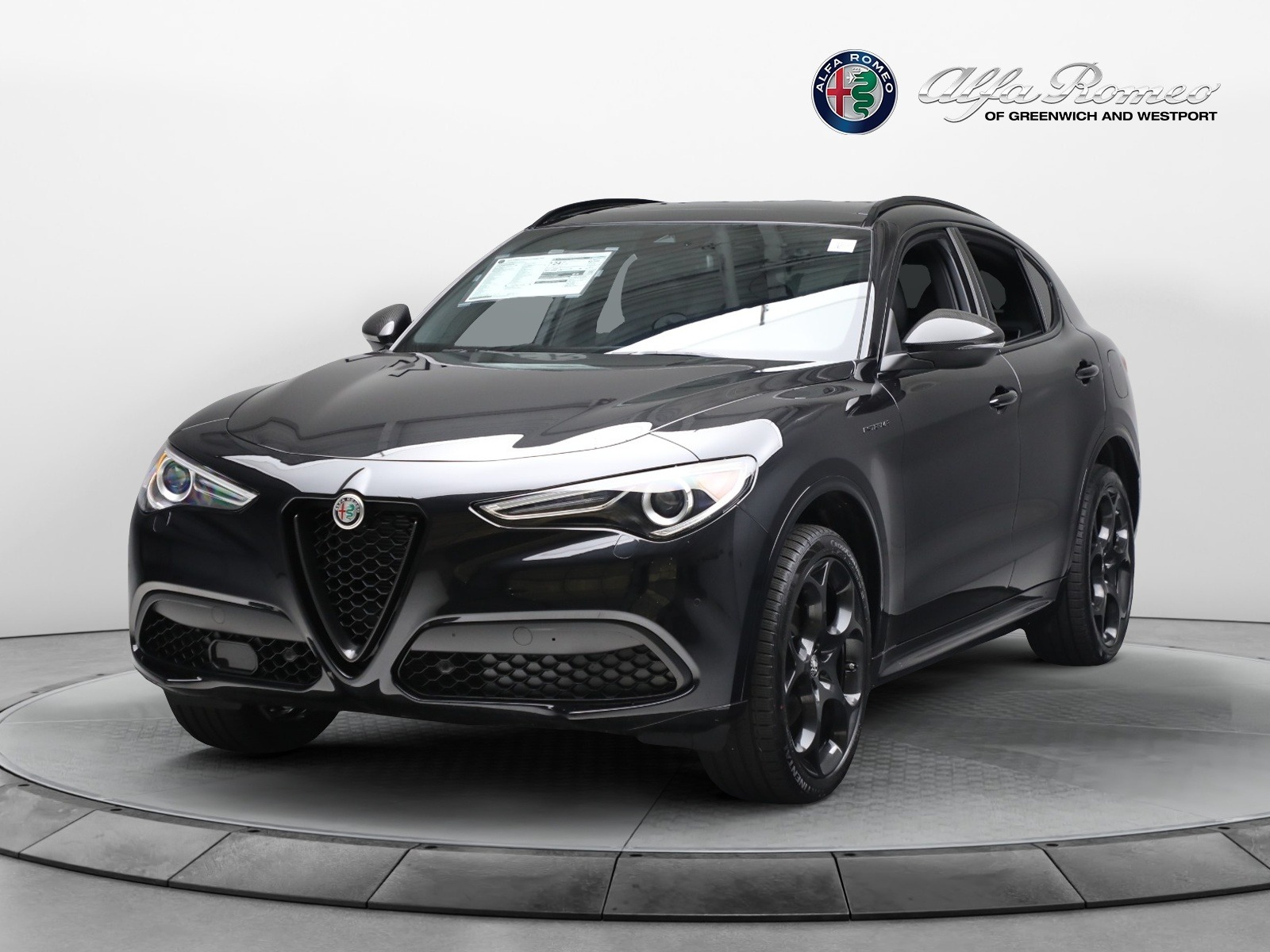 New 2023 Alfa Romeo Stelvio Estrema for sale $63,625 at Pagani of Greenwich in Greenwich CT 06830 1