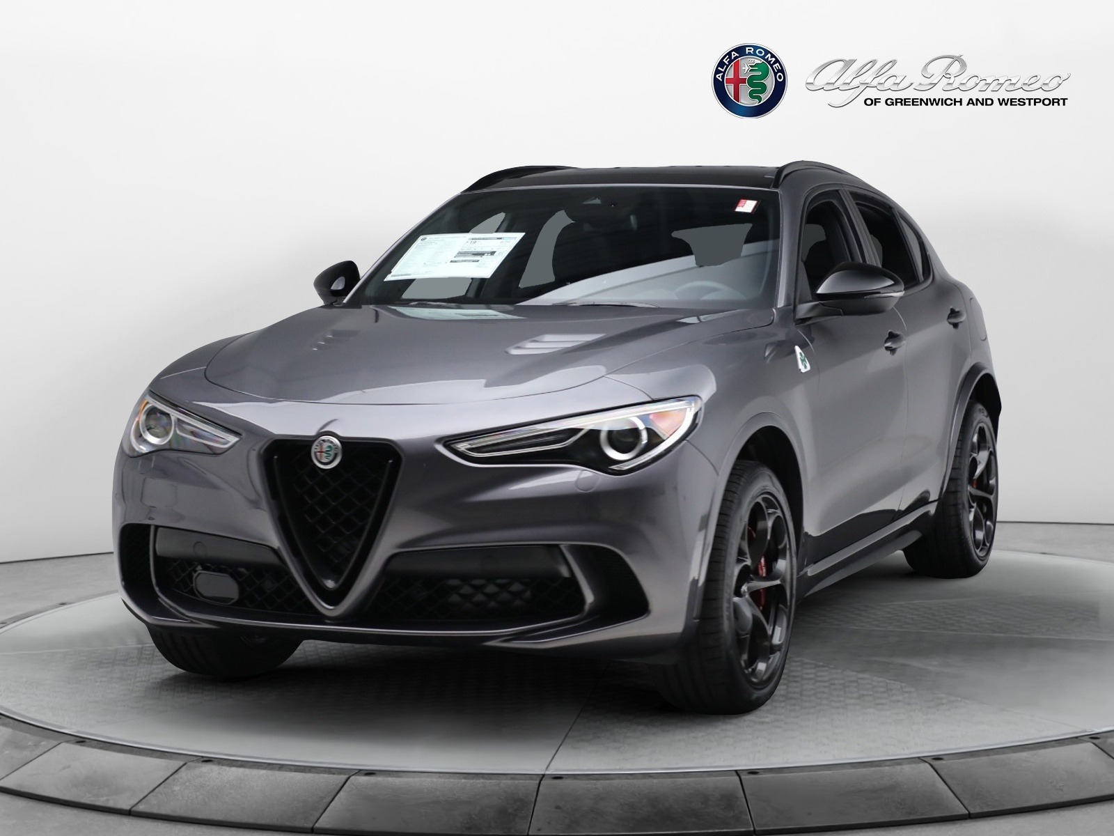 New 2023 Alfa Romeo Stelvio Quadrifoglio for sale Sold at Pagani of Greenwich in Greenwich CT 06830 1