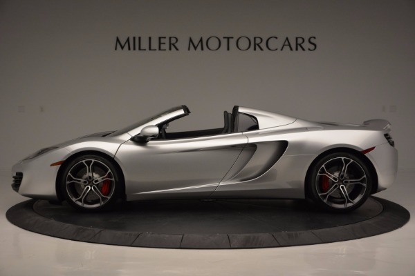 Used 2014 McLaren MP4-12C Spider for sale Sold at Pagani of Greenwich in Greenwich CT 06830 3