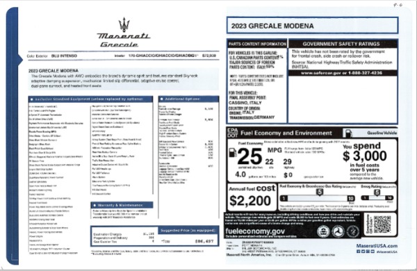 New 2023 Maserati Grecale Modena for sale $74,900 at Pagani of Greenwich in Greenwich CT 06830 24