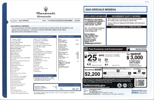 New 2023 Maserati Grecale Modena for sale Sold at Pagani of Greenwich in Greenwich CT 06830 24