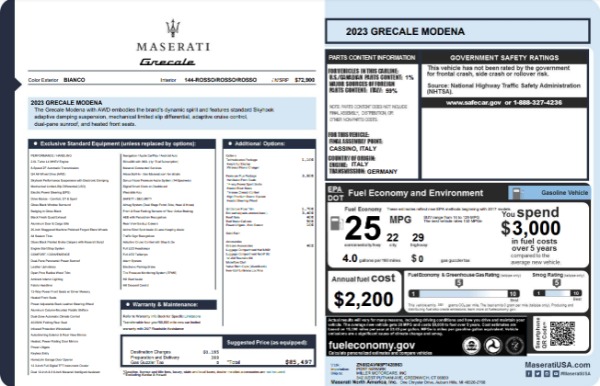 New 2023 Maserati Grecale Modena for sale Call for price at Pagani of Greenwich in Greenwich CT 06830 23