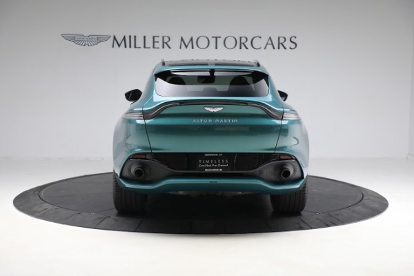 Used 2023 Aston Martin DBX for sale Call for price at Pagani of Greenwich in Greenwich CT 06830 5