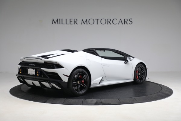 Used 2021 Lamborghini Huracan LP 610-2 EVO Spyder for sale Sold at Pagani of Greenwich in Greenwich CT 06830 8