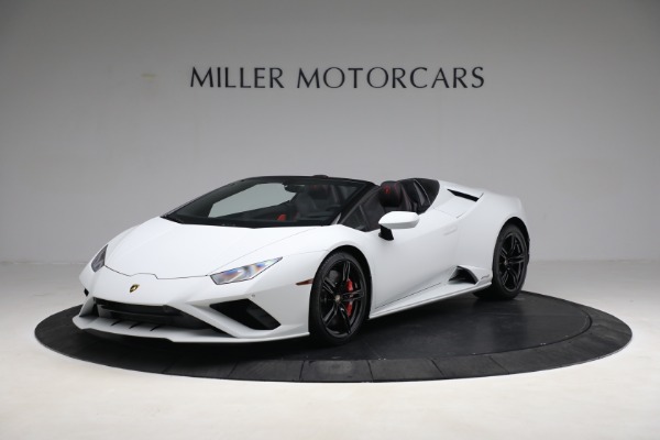 Used 2021 Lamborghini Huracan LP 610-2 EVO Spyder for sale Sold at Pagani of Greenwich in Greenwich CT 06830 1