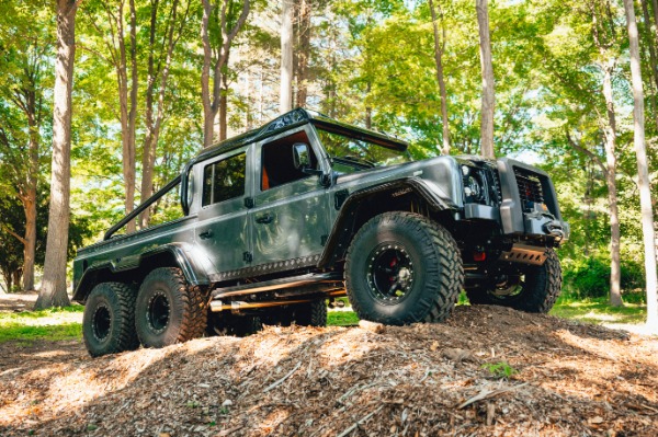 Used 1983 Land Rover Defender 110 Double Cab 6x6 Edition for sale $399,900 at Pagani of Greenwich in Greenwich CT 06830 28