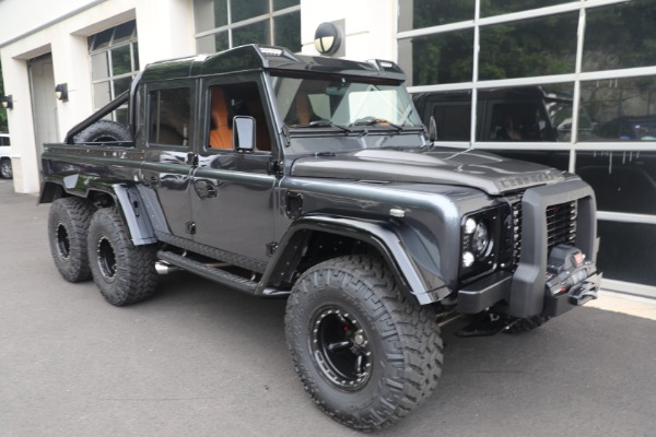 Used 1983 Land Rover Defender 110 Double Cab 6x6 Edition for sale $399,900 at Pagani of Greenwich in Greenwich CT 06830 4