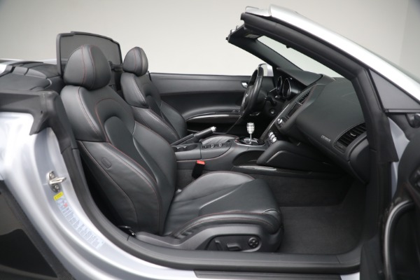 Used 2015 Audi R8 4.2 quattro Spyder for sale $149,900 at Pagani of Greenwich in Greenwich CT 06830 24
