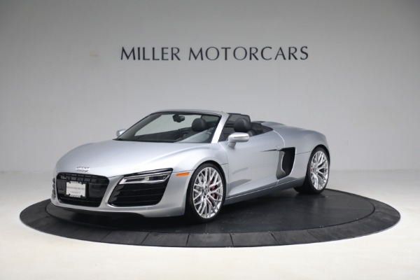 Used 2015 Audi R8 4.2 quattro Spyder for sale $149,900 at Pagani of Greenwich in Greenwich CT 06830 1