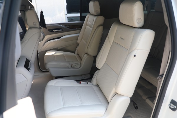 Used 2021 Cadillac Escalade ESV Premium Luxury Platinum for sale Sold at Pagani of Greenwich in Greenwich CT 06830 14