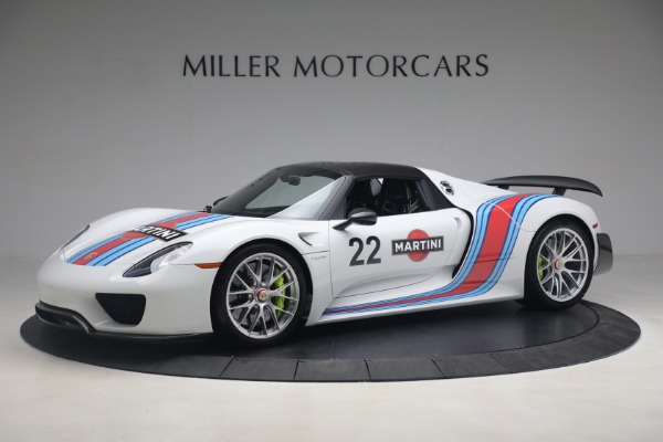 Used 2015 Porsche 918 Spyder for sale Call for price at Pagani of Greenwich in Greenwich CT 06830 13