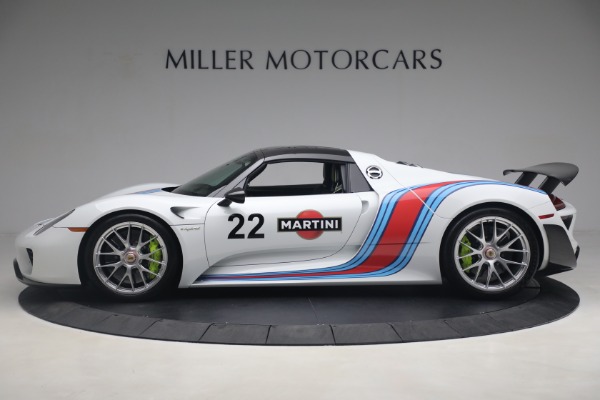 Used 2015 Porsche 918 Spyder for sale Call for price at Pagani of Greenwich in Greenwich CT 06830 14