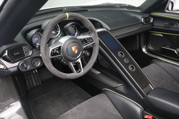 Used 2015 Porsche 918 Spyder for sale Call for price at Pagani of Greenwich in Greenwich CT 06830 19