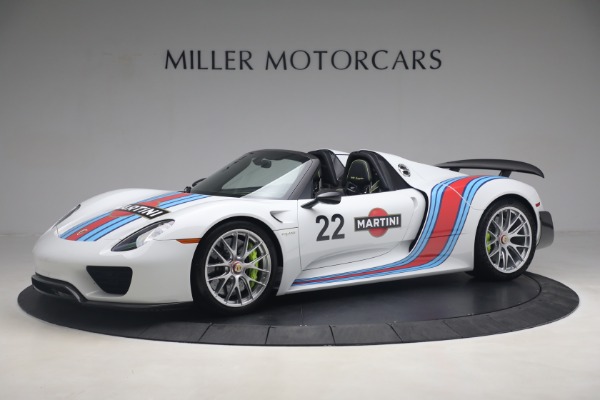Used 2015 Porsche 918 Spyder for sale Call for price at Pagani of Greenwich in Greenwich CT 06830 2