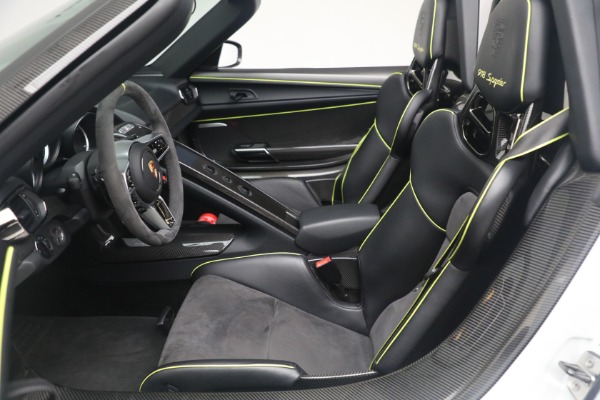Used 2015 Porsche 918 Spyder for sale Call for price at Pagani of Greenwich in Greenwich CT 06830 20