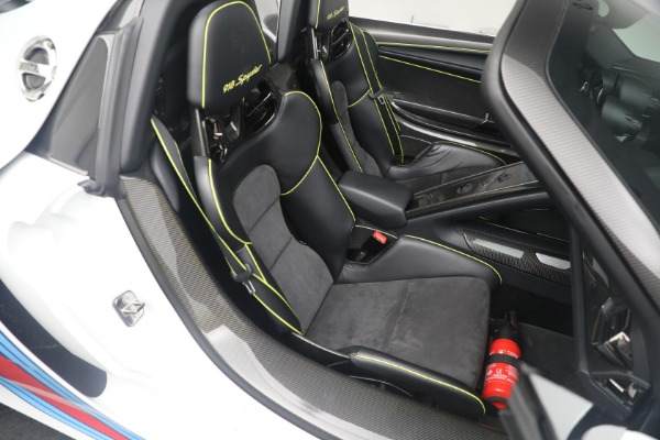 Used 2015 Porsche 918 Spyder for sale Call for price at Pagani of Greenwich in Greenwich CT 06830 24