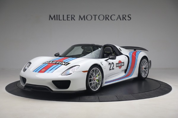 Used 2015 Porsche 918 Spyder for sale Call for price at Pagani of Greenwich in Greenwich CT 06830 1