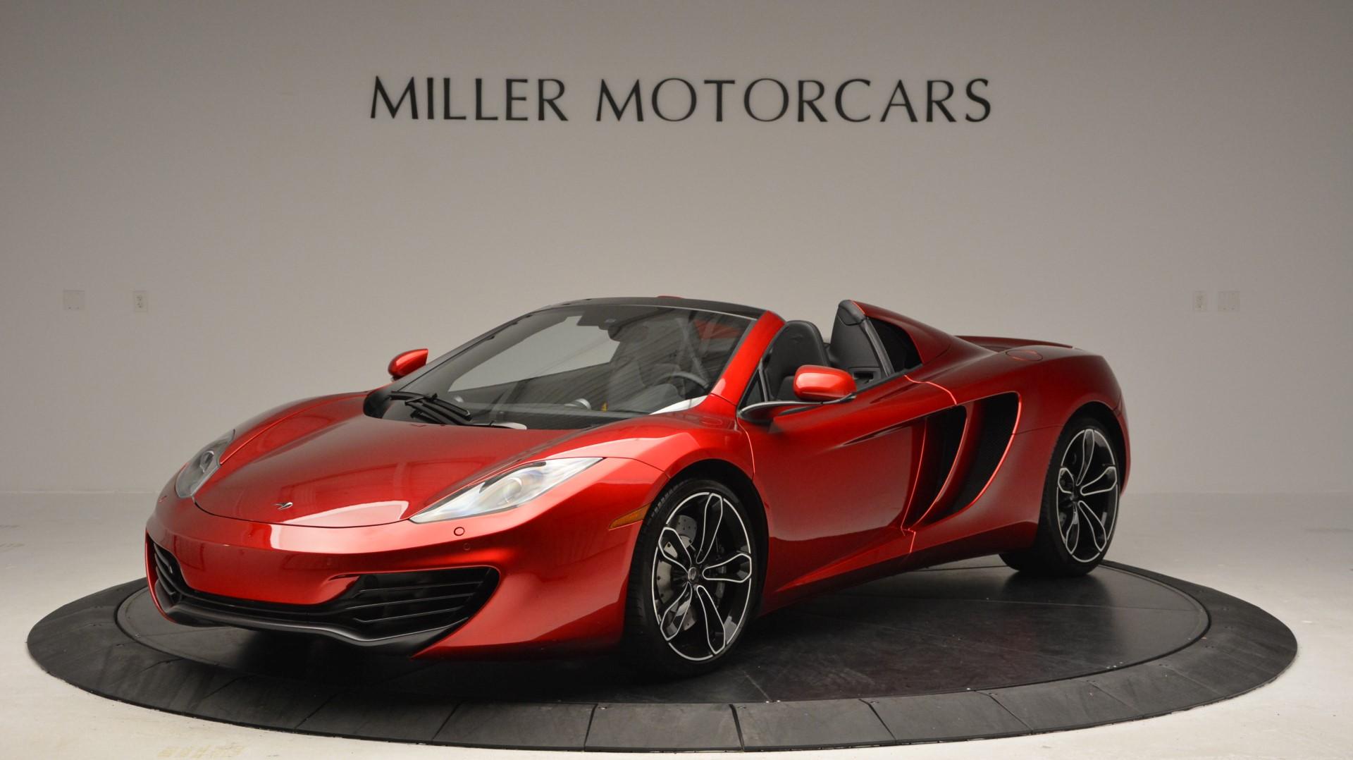 Used 2013 McLaren 12C Spider for sale Sold at Pagani of Greenwich in Greenwich CT 06830 1