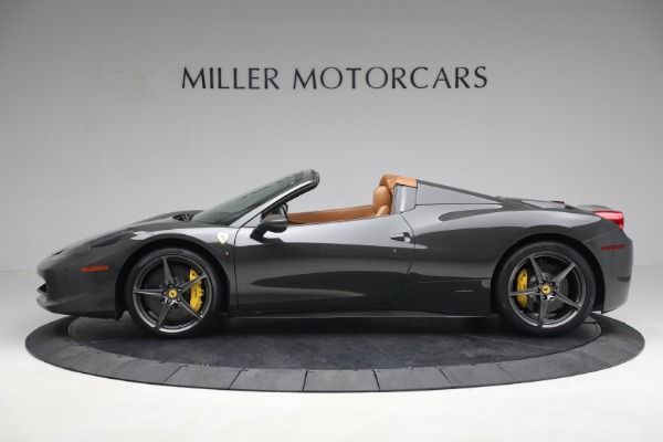 Used 2014 Ferrari 458 Spider for sale $289,900 at Pagani of Greenwich in Greenwich CT 06830 3