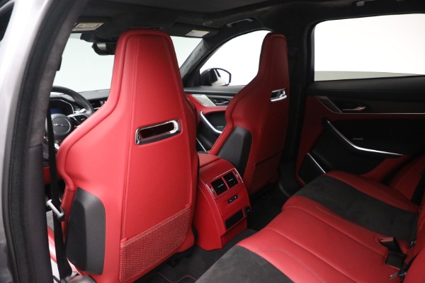 Used 2021 Jaguar F-PACE SVR for sale Sold at Pagani of Greenwich in Greenwich CT 06830 22