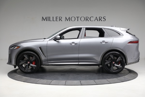 Used 2021 Jaguar F-PACE SVR for sale Sold at Pagani of Greenwich in Greenwich CT 06830 3