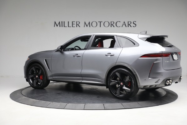 Used 2021 Jaguar F-PACE SVR for sale Sold at Pagani of Greenwich in Greenwich CT 06830 4