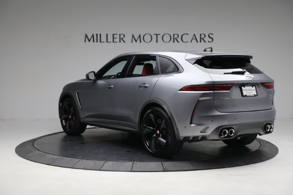 Used 2021 Jaguar F-PACE SVR for sale Sold at Pagani of Greenwich in Greenwich CT 06830 5