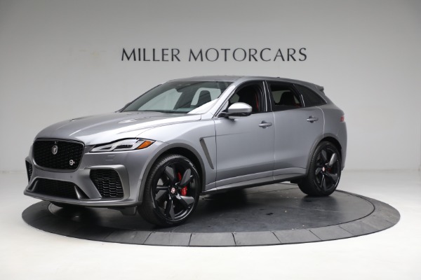 Used 2021 Jaguar F-PACE SVR for sale Sold at Pagani of Greenwich in Greenwich CT 06830 1