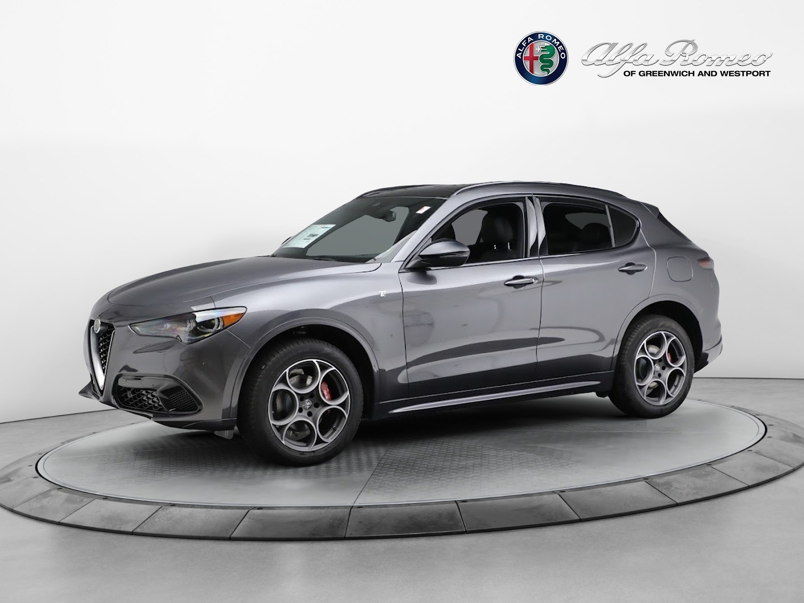 New 2024 Alfa Romeo Stelvio Ti for sale $54,055 at Pagani of Greenwich in Greenwich CT 06830 1