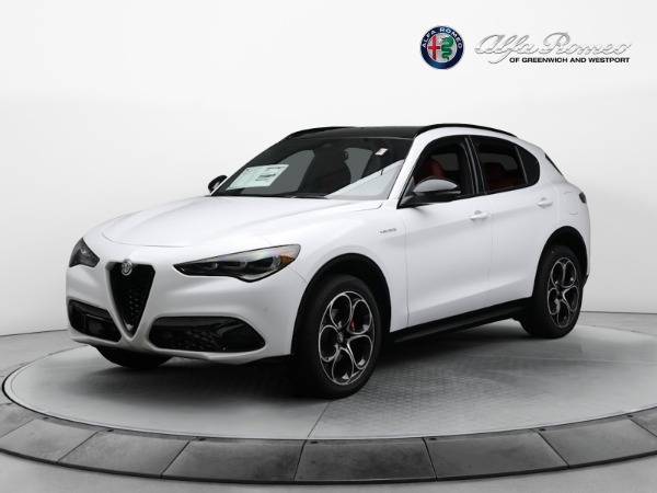 New 2024 Alfa Romeo Stelvio Veloce for sale $57,395 at Pagani of Greenwich in Greenwich CT 06830 1