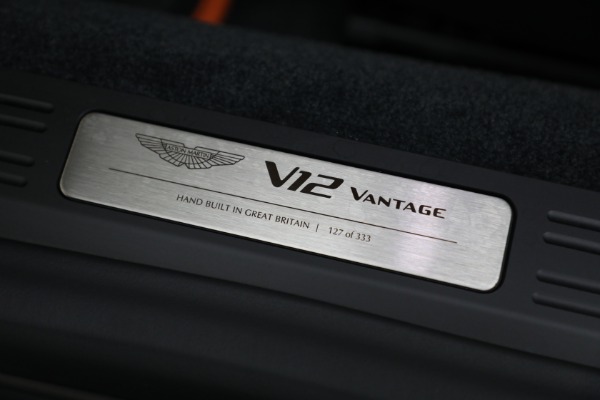 Used 2023 Aston Martin Vantage V12 for sale Sold at Pagani of Greenwich in Greenwich CT 06830 23