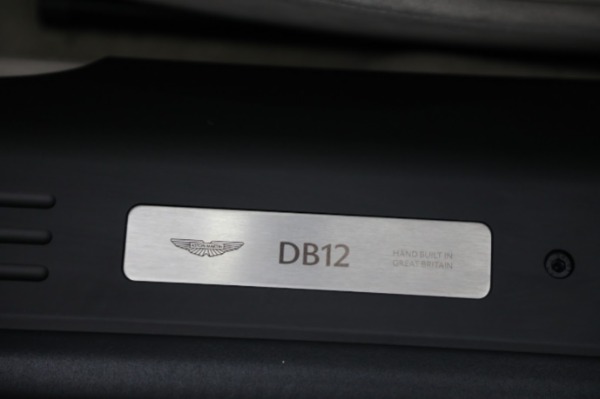 New 2024 Aston Martin DB12 Volante for sale $349,100 at Pagani of Greenwich in Greenwich CT 06830 27