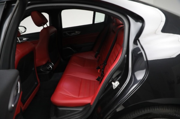 Used 2021 Alfa Romeo Giulia Ti Sport for sale Sold at Pagani of Greenwich in Greenwich CT 06830 27