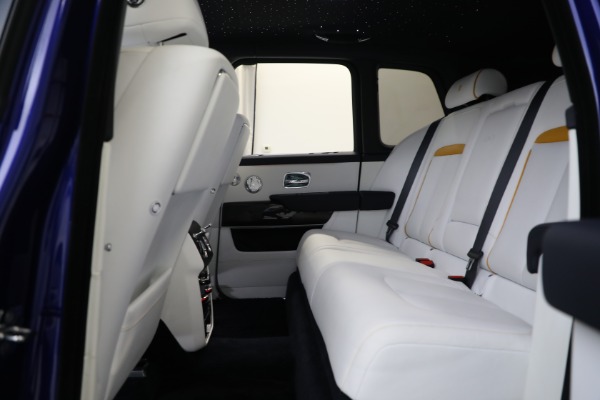 Used 2023 Rolls-Royce Black Badge Cullinan for sale Sold at Pagani of Greenwich in Greenwich CT 06830 22