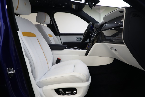 Used 2023 Rolls-Royce Black Badge Cullinan for sale Sold at Pagani of Greenwich in Greenwich CT 06830 27
