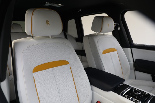 Used 2023 Rolls-Royce Black Badge Cullinan for sale Sold at Pagani of Greenwich in Greenwich CT 06830 28